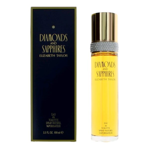 Diamonds & Sapphires By Elizabeth Taylor 3.3 oz EDT Spray for Women