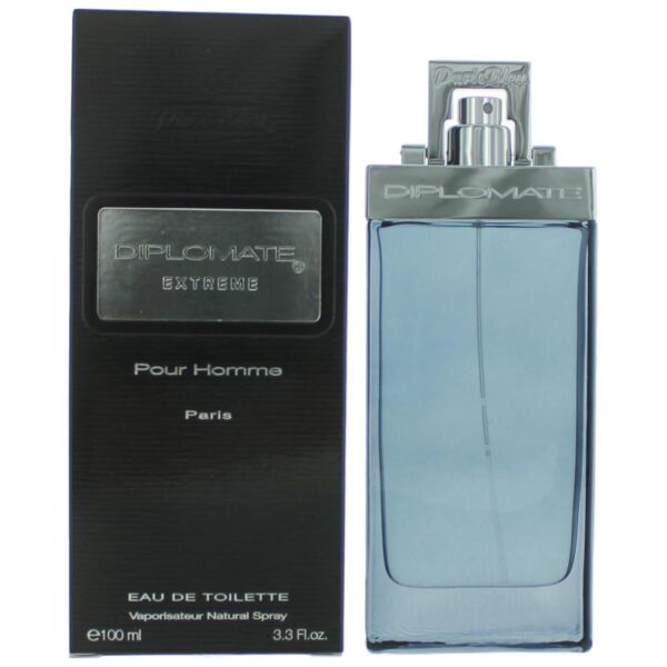 Diplomat Extreme By Paris Bleu Parfums 3.3 oz EDT Spray for Men