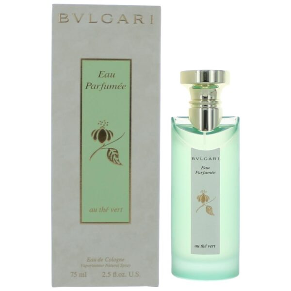 Eau Parfumee Au the Vert (Green Tea) By Bvlgari 2.5oz Eau De Cologne Spray for Unisex