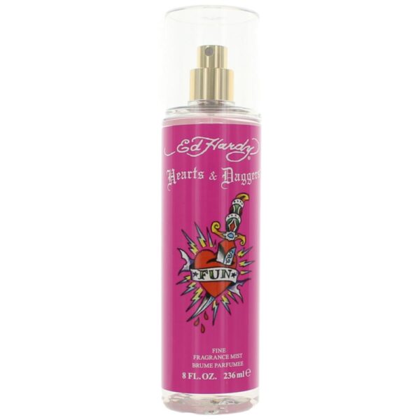 Ed Hardy Hearts & Daggers By Christian Audigier 8oz Fine Fragrance Mist women