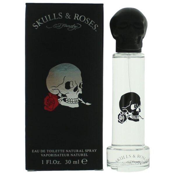 Ed Hardy Skulls & Roses By Eclectic Collections 1 oz EDT Spray for Men