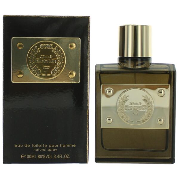 Elegant Gold By Johan.b 3.4 oz EDT Spray for Men