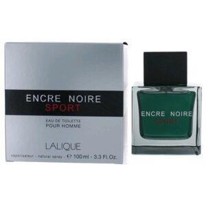 Encre Noire Sport By Lalique 3 oz EDT Spray for Men