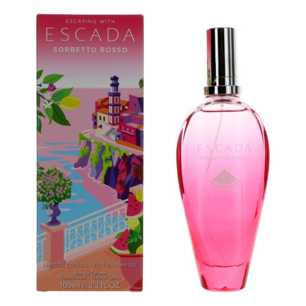 Escada Sorbetto Rosso By Escada 3.3oz EDT Spray women Limited Edition