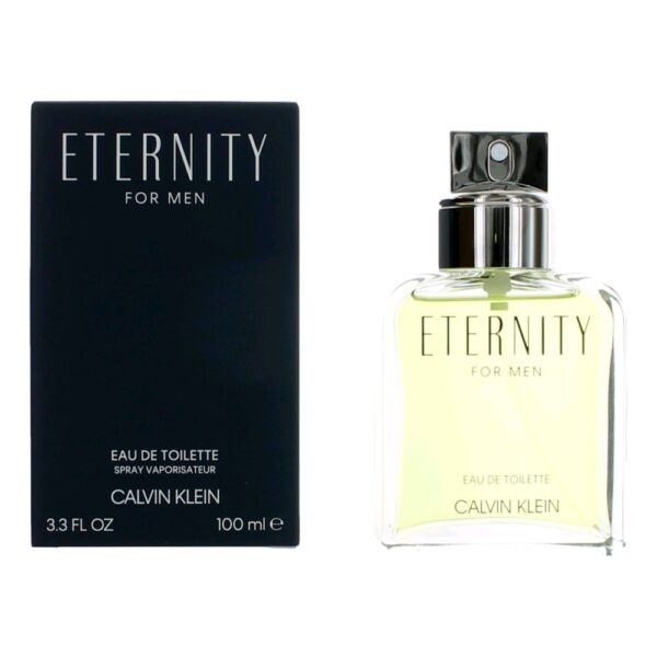 Eternity By Calvin Klein 3.3 oz EDT Spray for Men