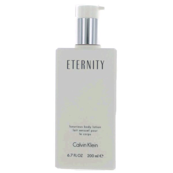 Eternity By Calvin Klein 6.7 oz Body Lotion for Women with Pump