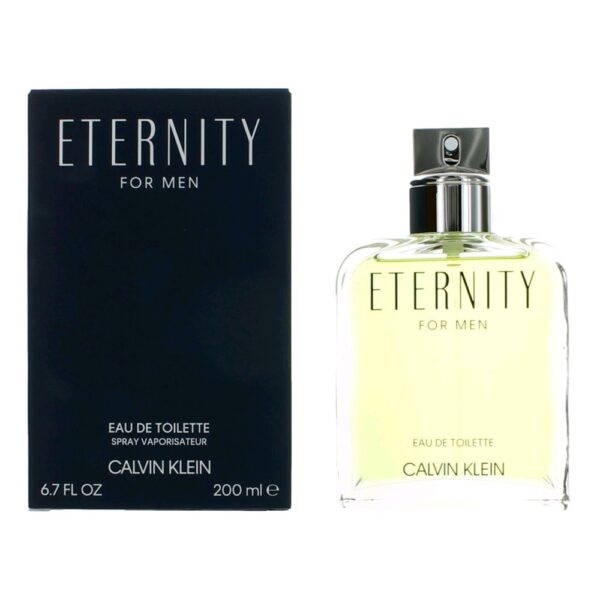 Eternity By Calvin Klein 6.7 oz EDT Spray for Men