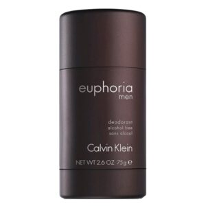 Euphoria By Calvin Klein 2.6 oz Alcohol Free Deodorant Stick for Men