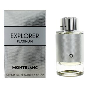 Explorer Platinum By Mont Blanc 3.3 oz  Eau De Parfum Spray for Men