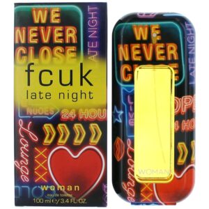 FCUK Late Night By French Connection 3.4 oz EDT Spray for Women