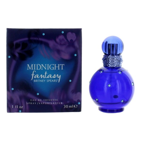 Fantasy Midnight By Britney Spears 1 oz EDT Spray for Women