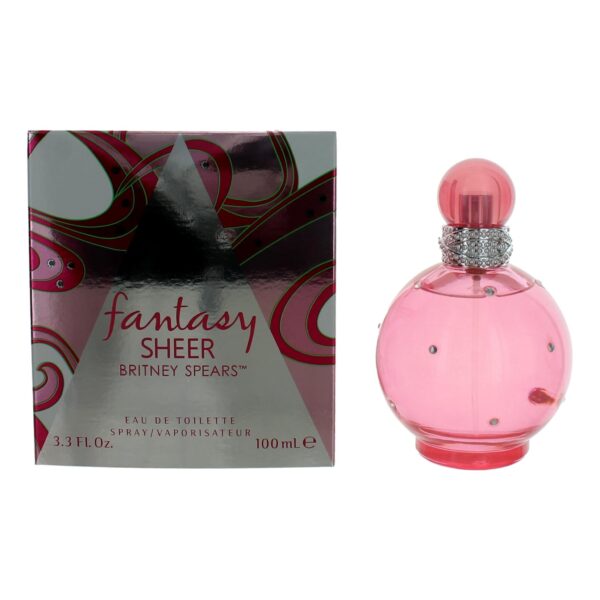 Fantasy Sheer By Britney Spears 3.3 oz EDT Spray for Women