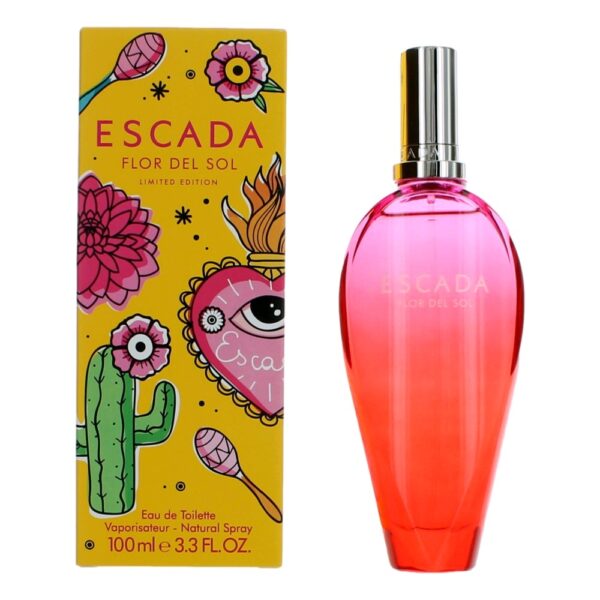 Flor Del Sol By Escada 3.3 oz EDT Spray for Women