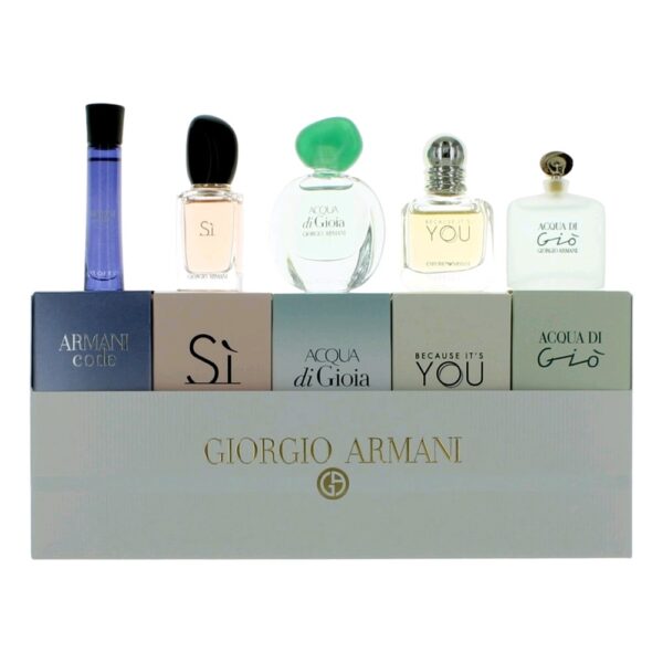 Giorgio Armani By Giorgio Armani 5 Piece Mini Variety Set for Women