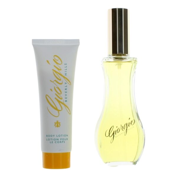 Giorgio By Beverly Hills 2 Piece Gift Set with Body Lotion for Women