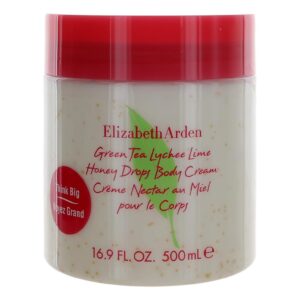 Green Tea Lychee Lime By Elizabeth Arden 16.9 oz Honey Drops Body Cream for Women