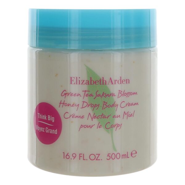 Green Tea Sakura Blossom By Elizabeth Arden 16.9oz Honey Drops Body Cream women