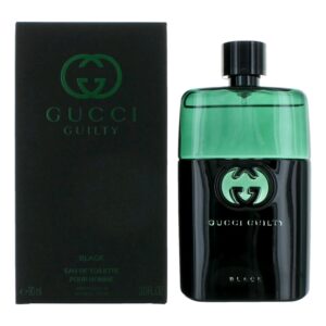 Gucci Guilty Black Pour Homme by Gucci 3 oz Eau De Toilette Spray for Men