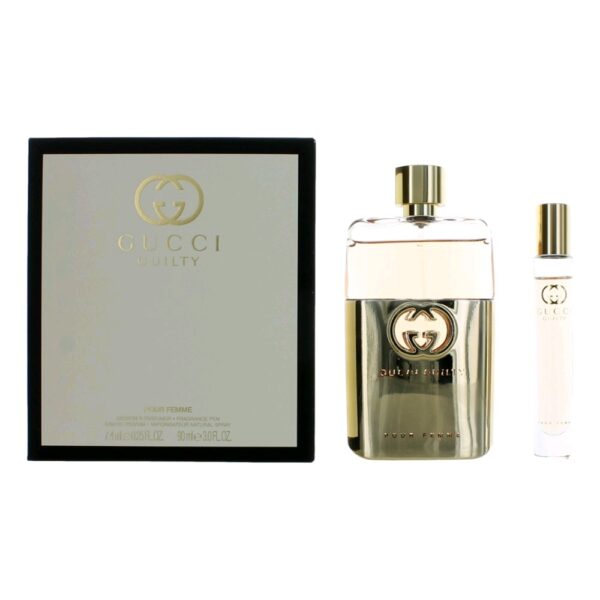 Gucci Guilty Pour Femme By Gucci 2 Piece Gift Set for Women