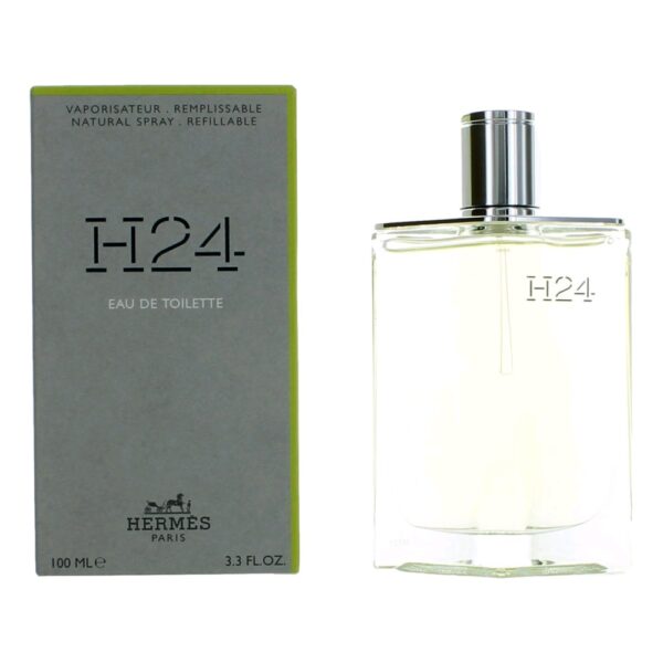 H24 By Hermes 3.3 oz EDT Spray Refillable for Men