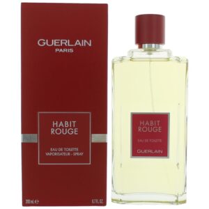 Habit Rouge By Guerlain 6.7 oz EDT Spray for Men