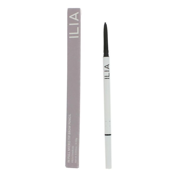 ILIA In Full Micro-Tip Brow Pencil by ILIA .003 oz Eyebrow Pencil - Soft Black