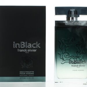 In Black By Franck Olivier 2.5 oz Eau De Toilette Spray for Men