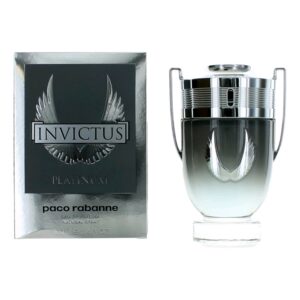 Invictus Platinum by Paco Rabanne 3.4 oz Eau De Parfum Spray for Men