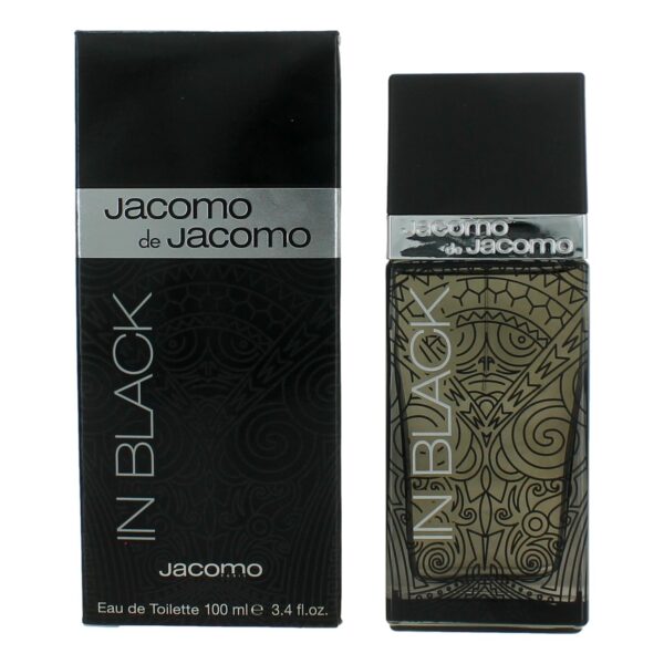 Jacomo In Black By Jacomo 3.4 oz EDT Spray for Men