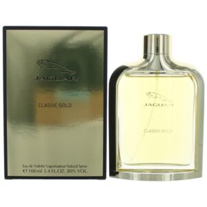 Jaguar Classic Gold by Jaguar 3.4 oz Eau De Toilette Spray for Men