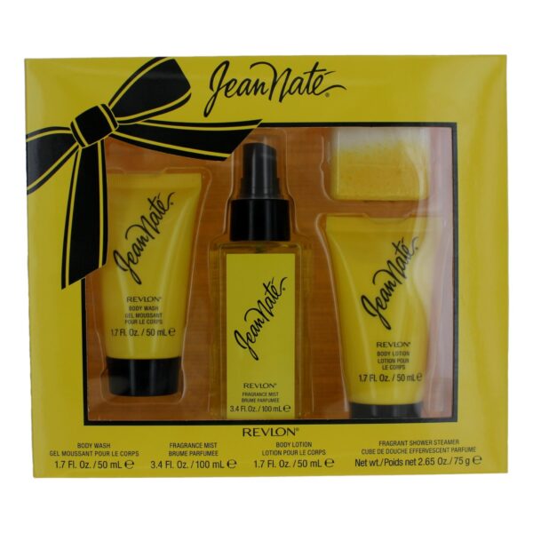 Jean Nate By Revlon 4 Piece Gift Set for Women