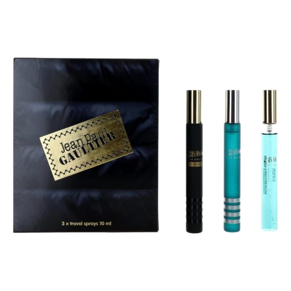 Jean Paul Gaultier By Jean Paul Gaultier 3 Piece Variety Travel Set for Men