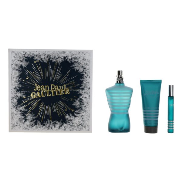 Jean Paul Gaultier Le Male By Jean Paul Gaultier 3 Piece Gift Set for Men