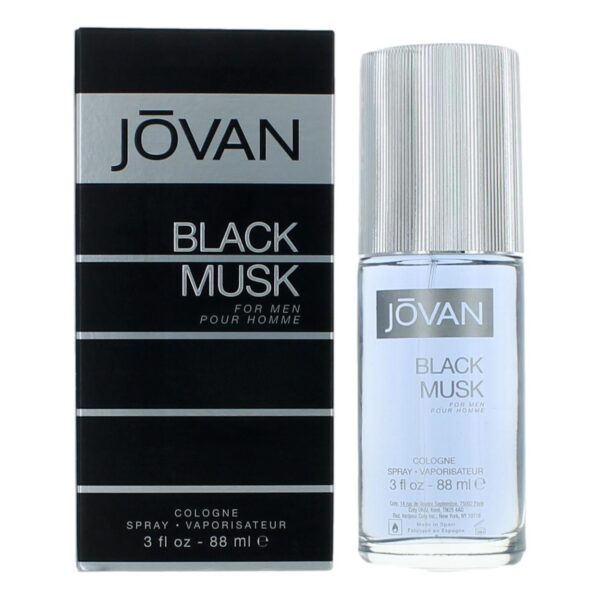 Jovan Black Musk By Coty 3 oz Cologne Spray for Men