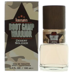 Kanon Boot Camp Warrior Desert Soldier By Kanon 3.4 oz EDT Spray men