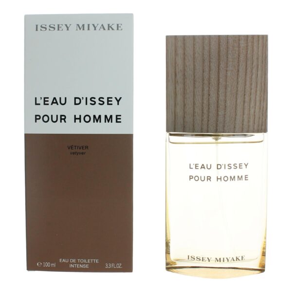 L'Eau D'Issey Pour Homme Vetiver By Issey Miyake 3.3oz EDT Intense Spray men