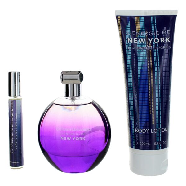 L'Energie De New York By Catherine Malandrino 3 Piece Gift Set women