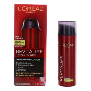 L'Oreal Revitalift Triple Power By L'Oreal 1.7oz Anti-Aging Lotion SPF 30