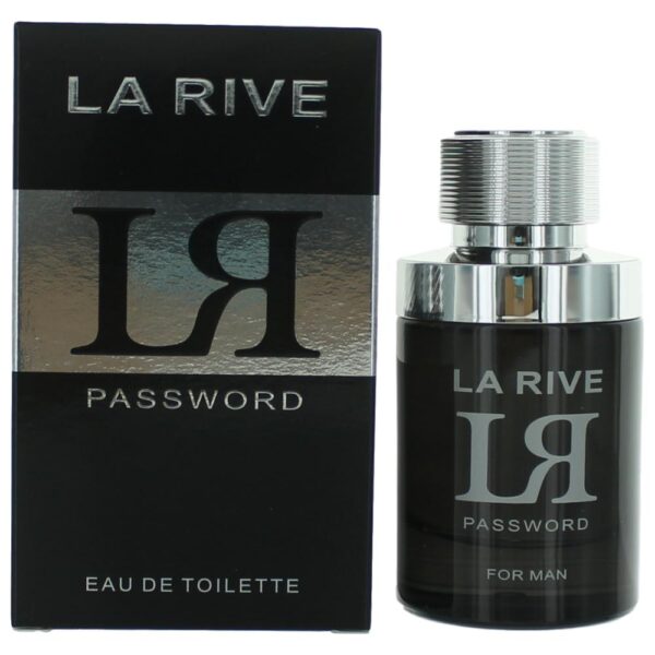 LR Password By La Rive 2.5 oz EDT Spray for Men