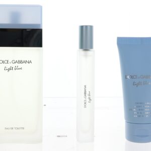 Light Blue By Dolce & Gabbana 3 Piece Gift Set for Women