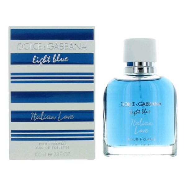 Light Blue Italian Love By Dolce & Gabbana 3.3 oz EDT Spray for Men