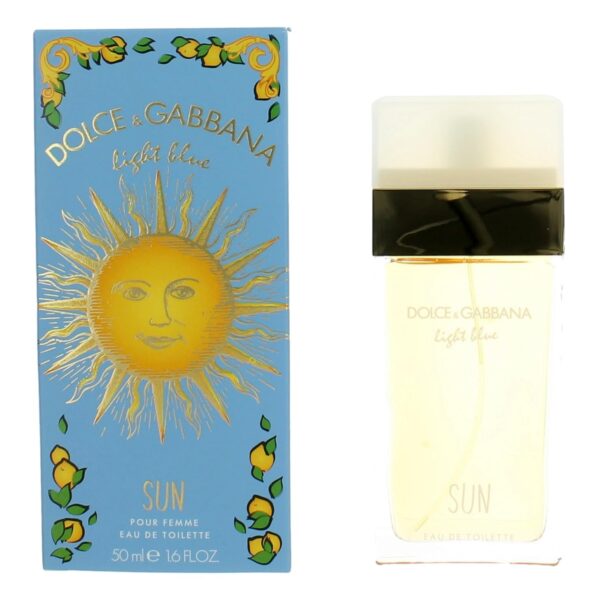 Light Blue Sun By Dolce & Gabbana 1.6 oz EDT Spray for Women