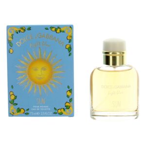 Light Blue Sun By Dolce & Gabbana 2.5 oz EDT Spray for Men