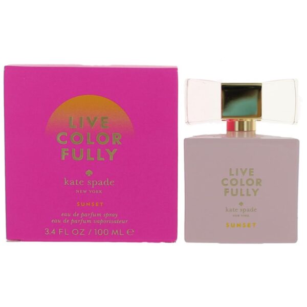 Live Colorfully Sunset By Kate Spade 3.4 oz EDP Spray for Women