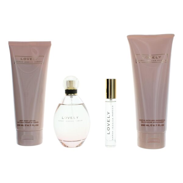 Lovely By Sarah Jessica Parker 4 Piece Gift Set for Women