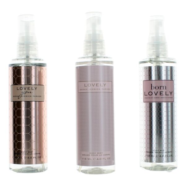 Lovely Collection By Sarah Jessica Parker 3 Piece Body Spray Set women