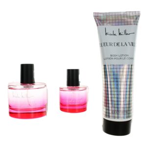 Lueur De La Ville By Nicole Miller 3 Piece Gift Set for Women