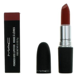 MAC Powder Kiss Lipstick by MAC .1 oz Lipstick - 316 Devoted To Chili