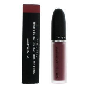 MAC Powder Kiss Liquid Lipcolor by MAC .17 oz Lipstick - 990 More The Mehr-Ier