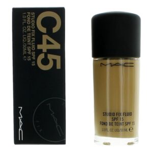 MAC Studio Fix Fluid SPF15 by MAC 1 oz Foundation - C45